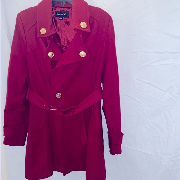 ✨ Forever 21 Peacoat - Picture 2 of 6